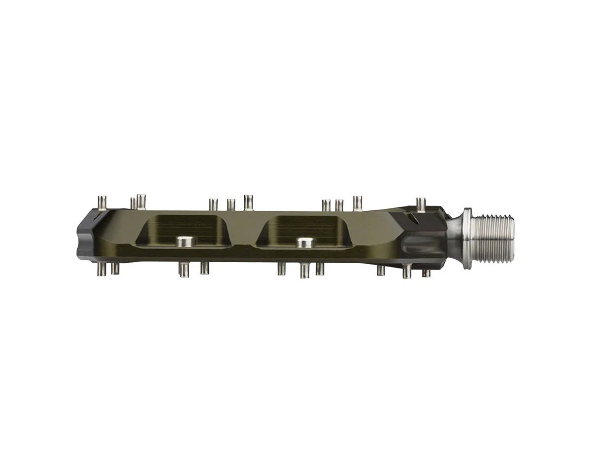 Wolf Tooth Components Waveform Platform Pedals (Olive) (L) - view 3
